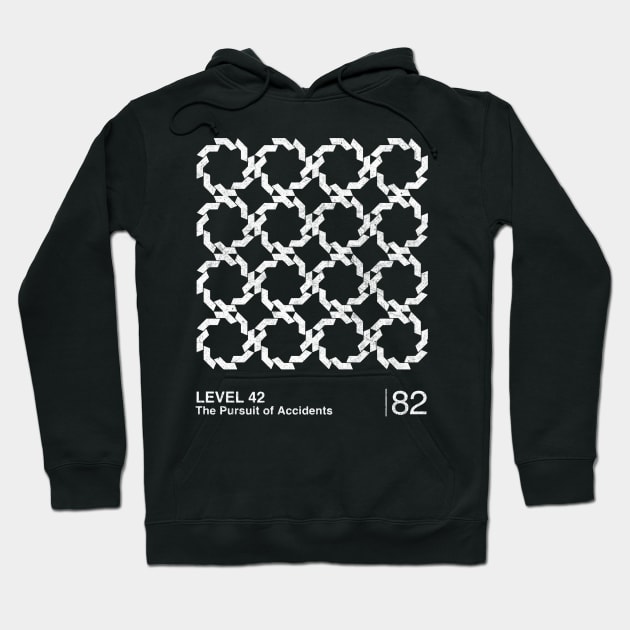 Level 42 / Minimalist Graphic Artwork Design Hoodie by saudade